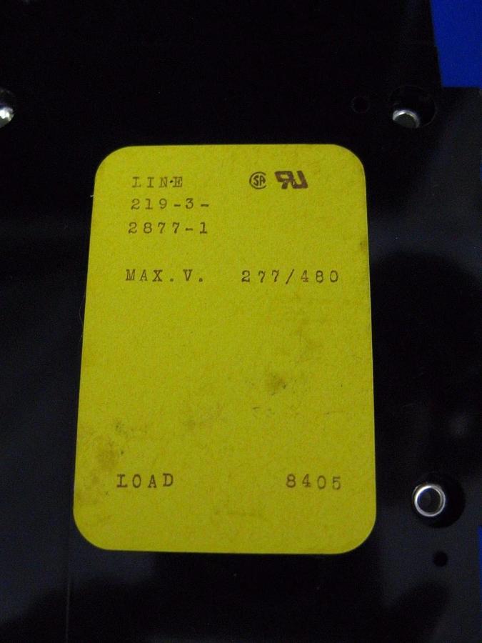 Airpax 219-3-2877-1, 3 Pole 277/480 V Magnetic Circuit Breaker - LOT of 2 NEW