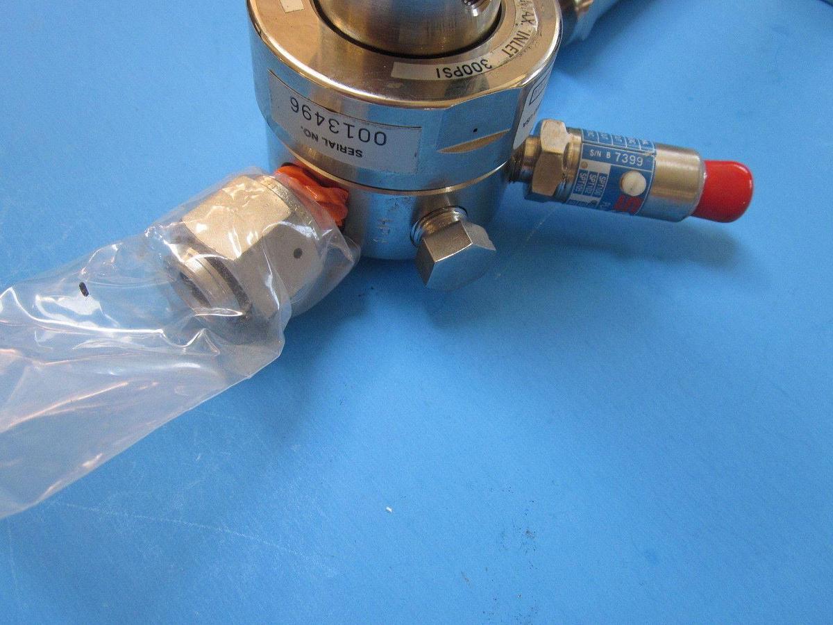 Used High Purity Gas Stick ASSY, 1/2" FVCR, Aptech AP1810 Regulator, SPAN 23-1161