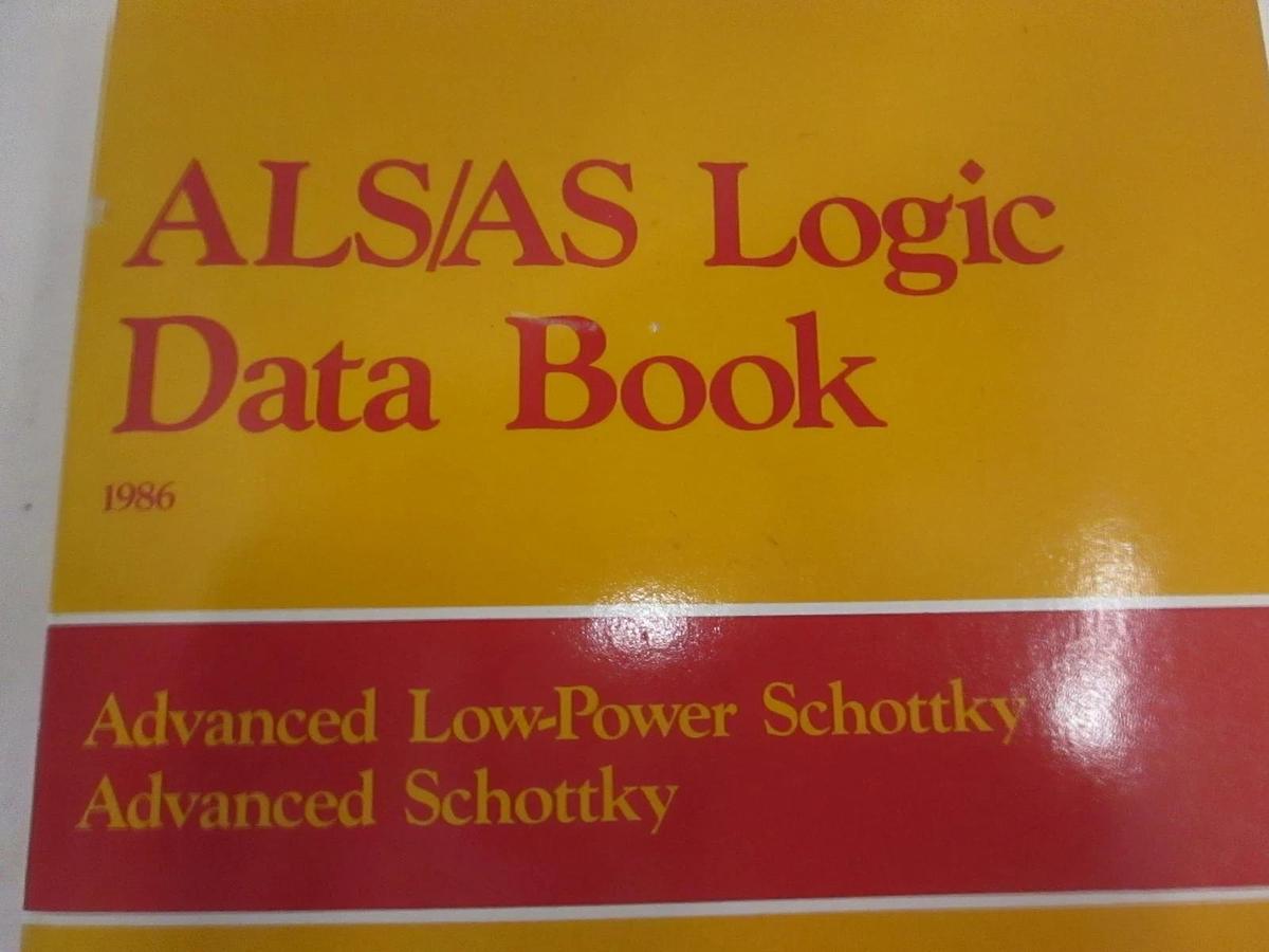 Used Texas Instruments ALS/AS Logic Data Book, Used