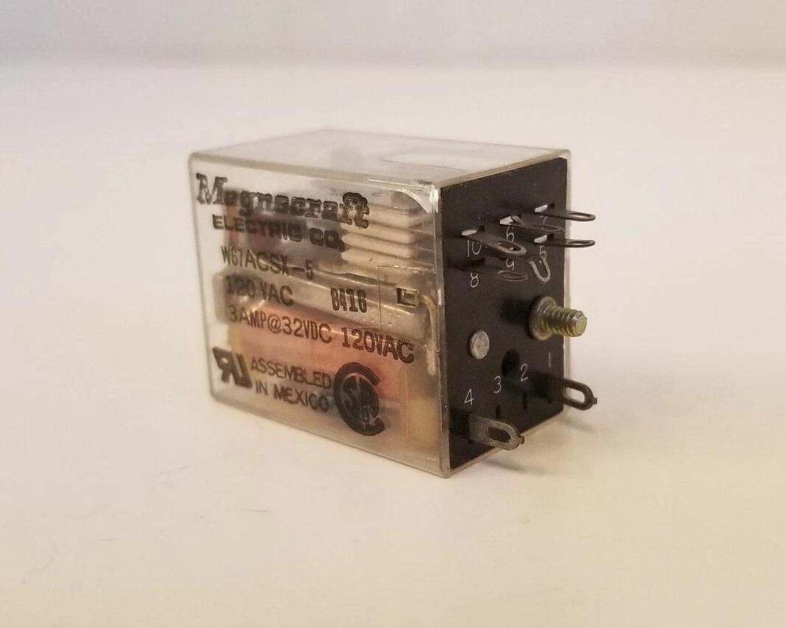 Used Magnecraft W67ACX-5 Relay, Used
