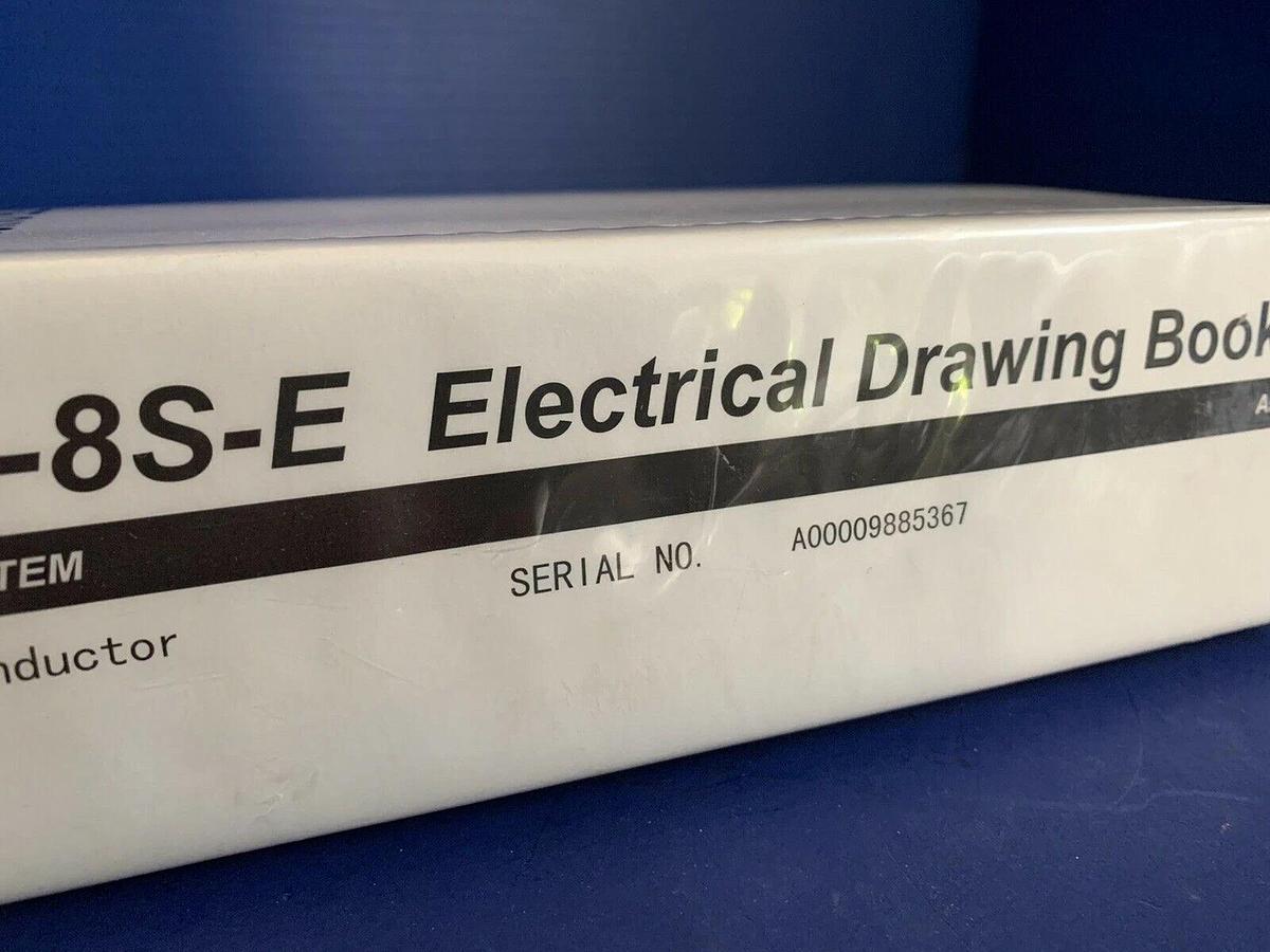 Used Tokyo Electron ALPHA-8S-E Vertical LP-CVD As-D-Poly Electrical Drawing Book
