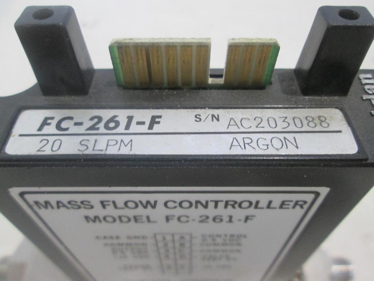 Used Tylan, FC-261-F, Mass Flow Controller, 20 SLPM, AR, Used