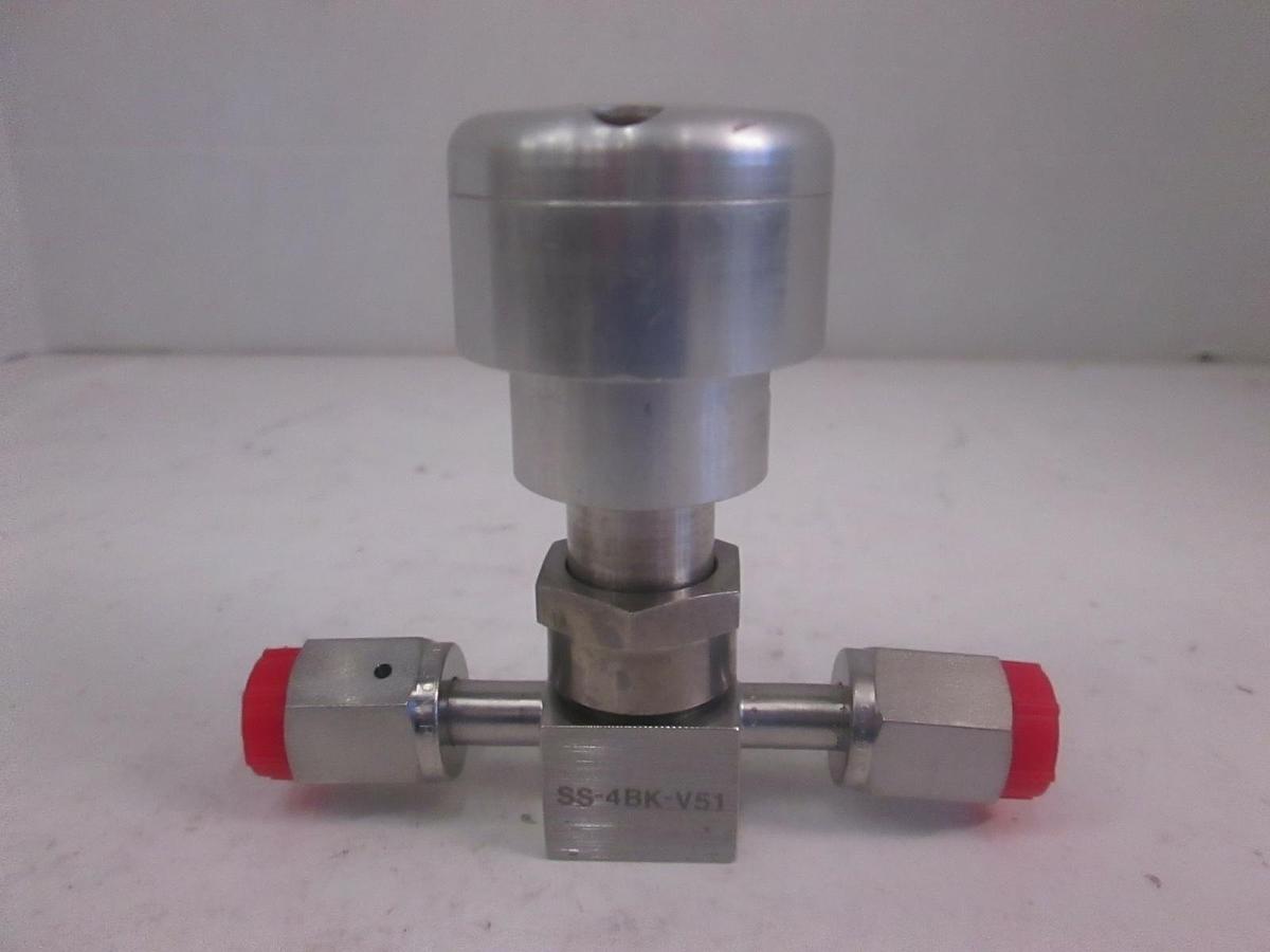 Used Swagelok Bellows Sealed Valve SS-4BK-V51, Used