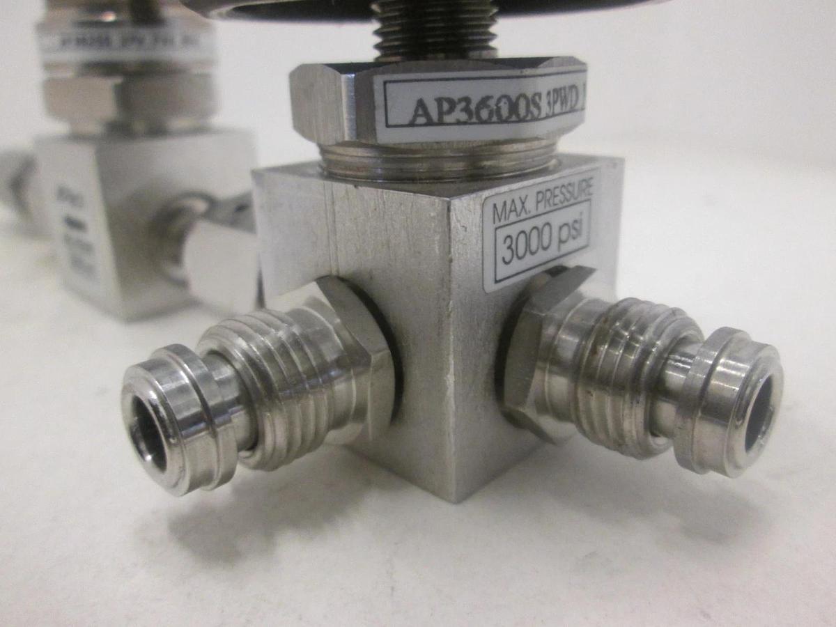 Used APTech, AP3600S Diaphragm Valve Assy w/ AP3625S, Used