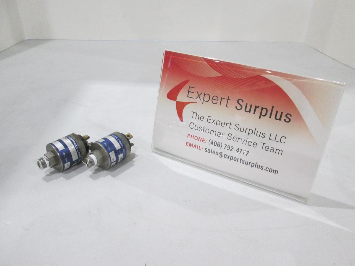 Used Whitman Controls, P117G-5H-C12TS, Pressure Switch, Used, Lot of 2