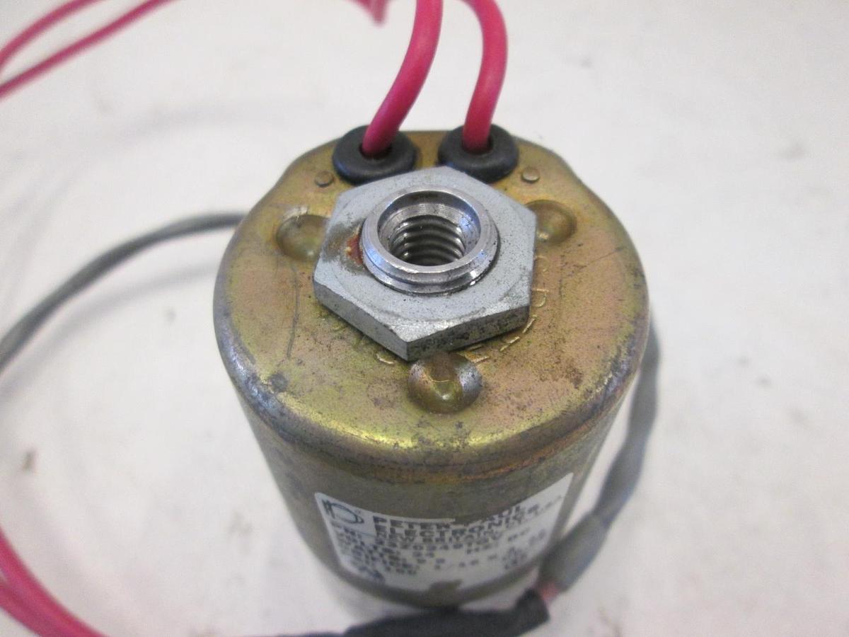 Used Peter Paul Electronics, Solenoid Valve, 23Z0249TQV, 24V. 9.5W. 1/16" x 3/32,Used