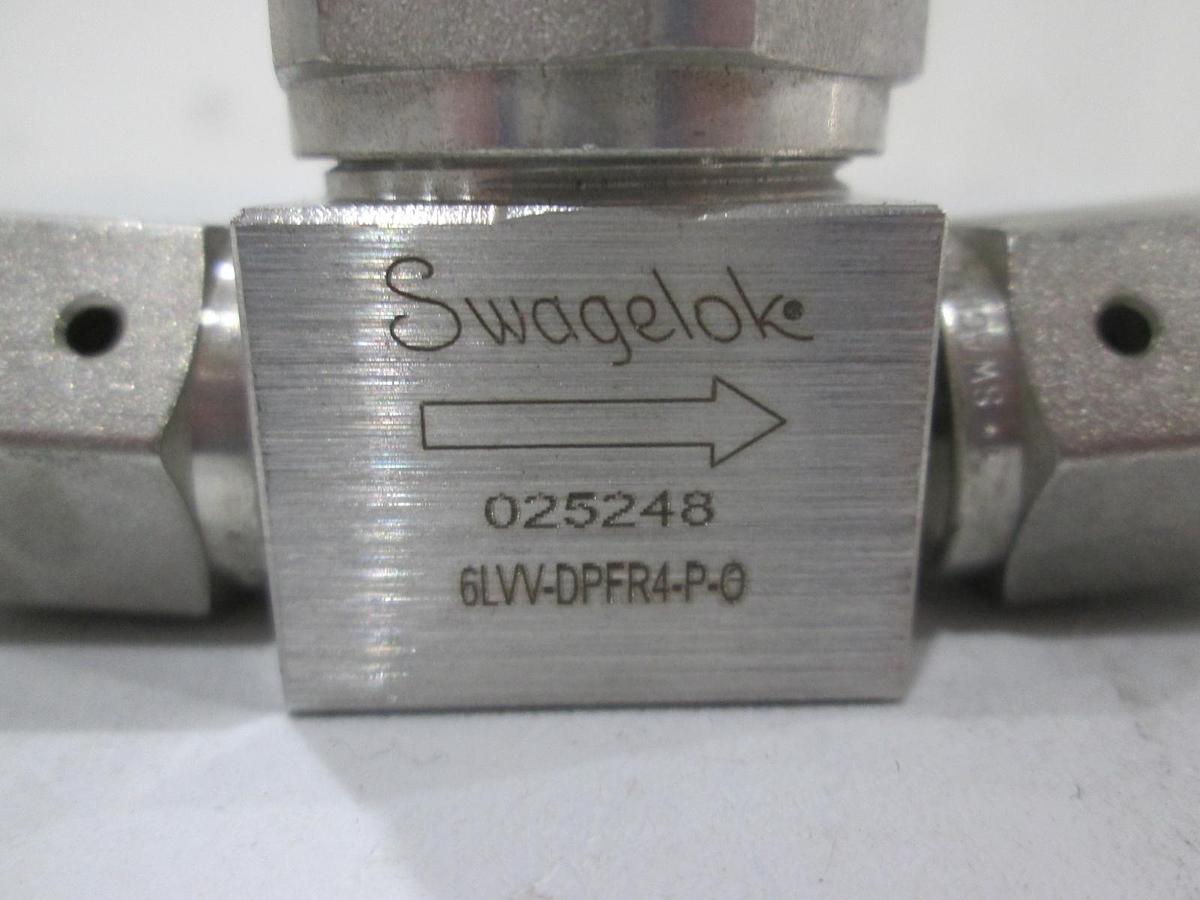 Used Nupro, 6LW-DPFR4-P-O, Diaphragm Valve, Used