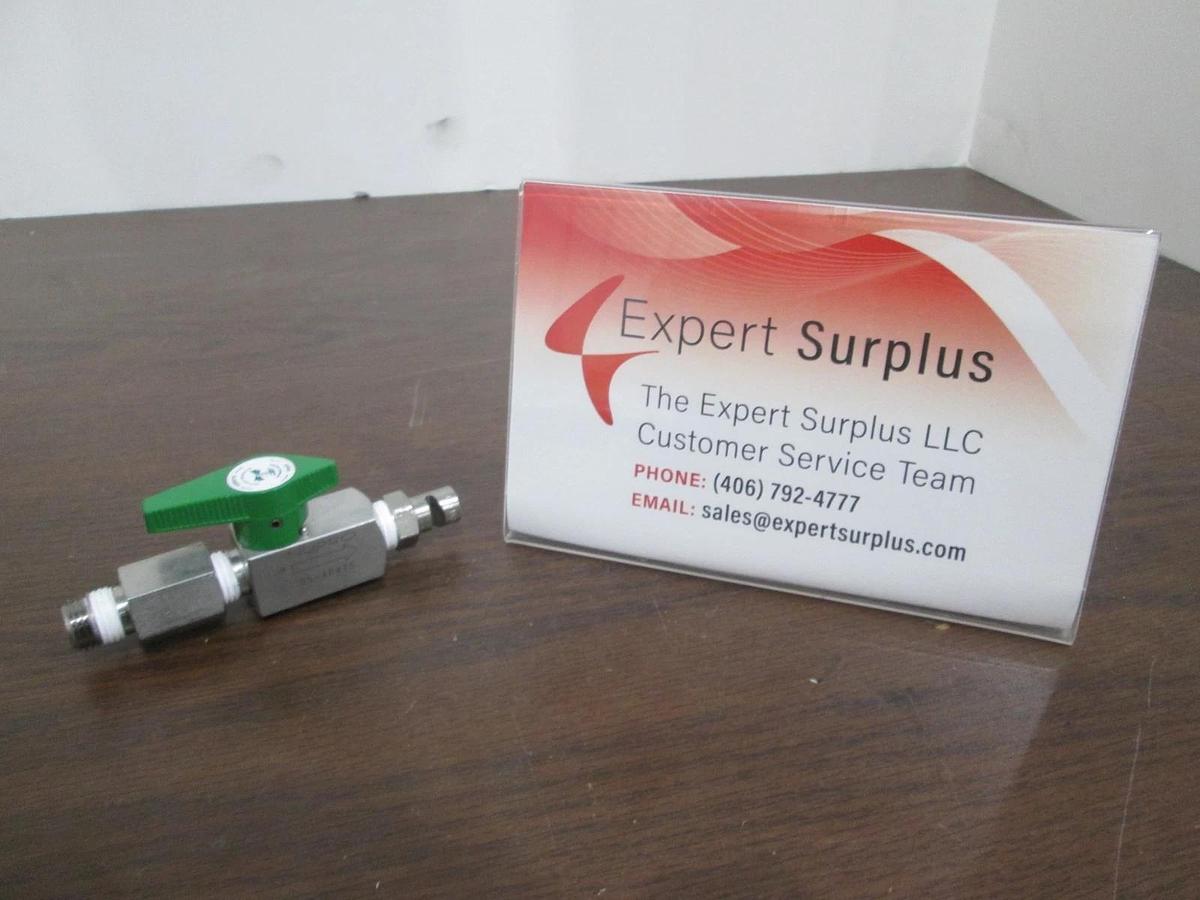 Used Nupro, SS-4P4T5, SS Plug Valve, Used