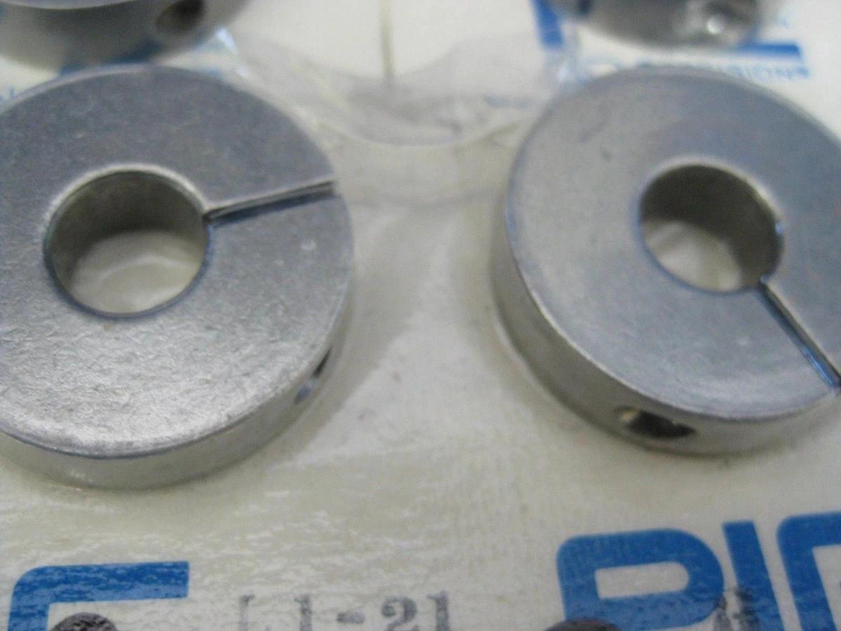 PIC Design L1-21 Clamp, Stainless Steel, 3/8" Bore, Lot of 5 NEW