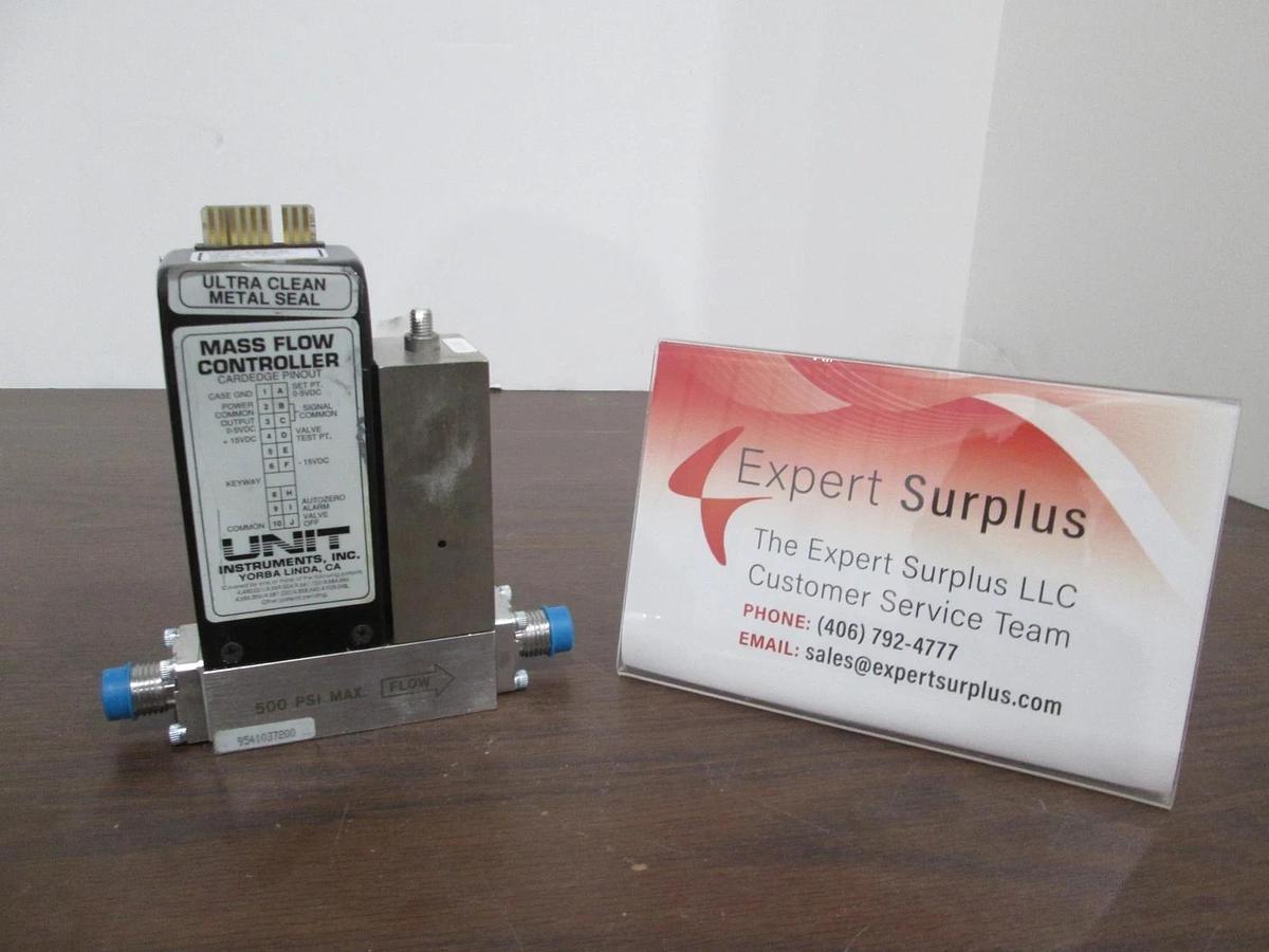 Used Unit, UFC-1260A, 2 SLM, N2, Mass Flow Controller, 1/4" Port, Card Reader, Used
