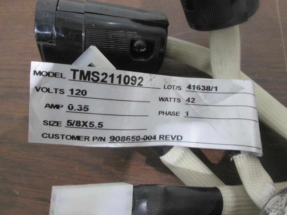 Used SVG, TMS211092, Heater Jacket, 42W, 1 Phase, .35A, 120V, Used