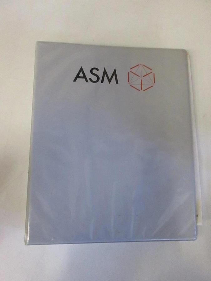 Used ASM Flat Panel Display Model 287 Operating Manual, Used