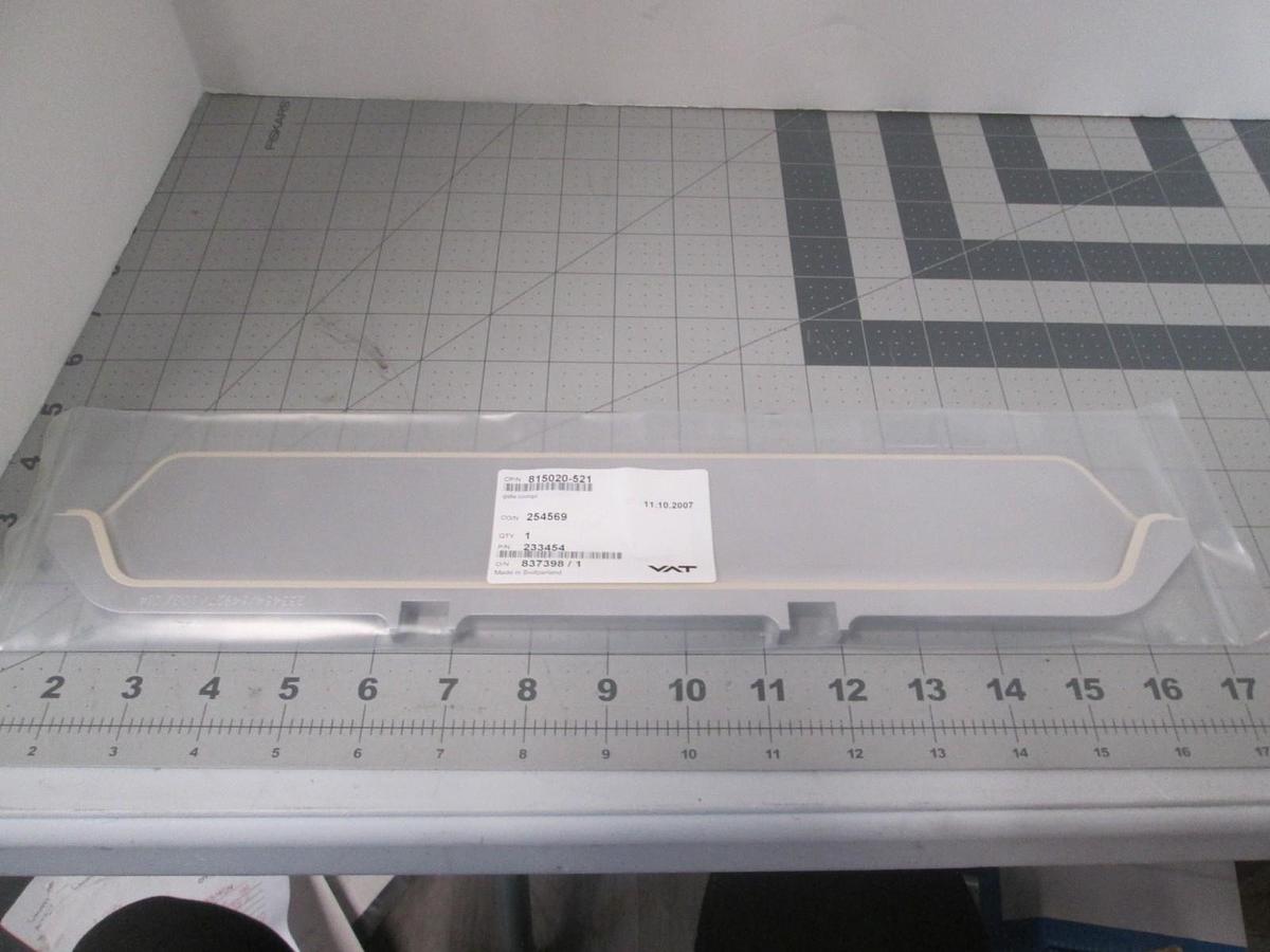 VAT Inc., 233454, Vacuum Valve Gate NI Plated AL, New