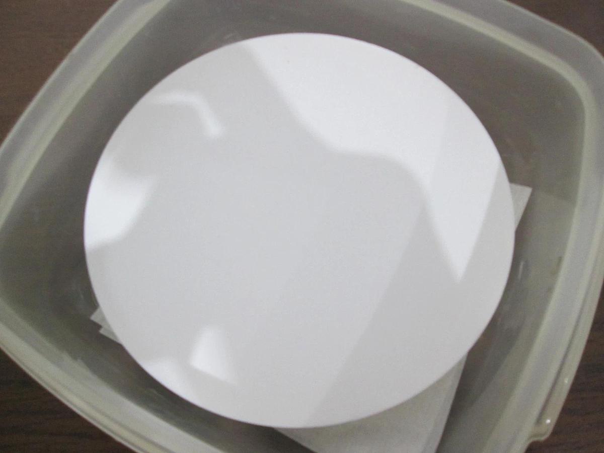 Used MRC, 808-03-005, 5″ Stainless Steel ZINC Backing Plate, Sputtering Target, Used