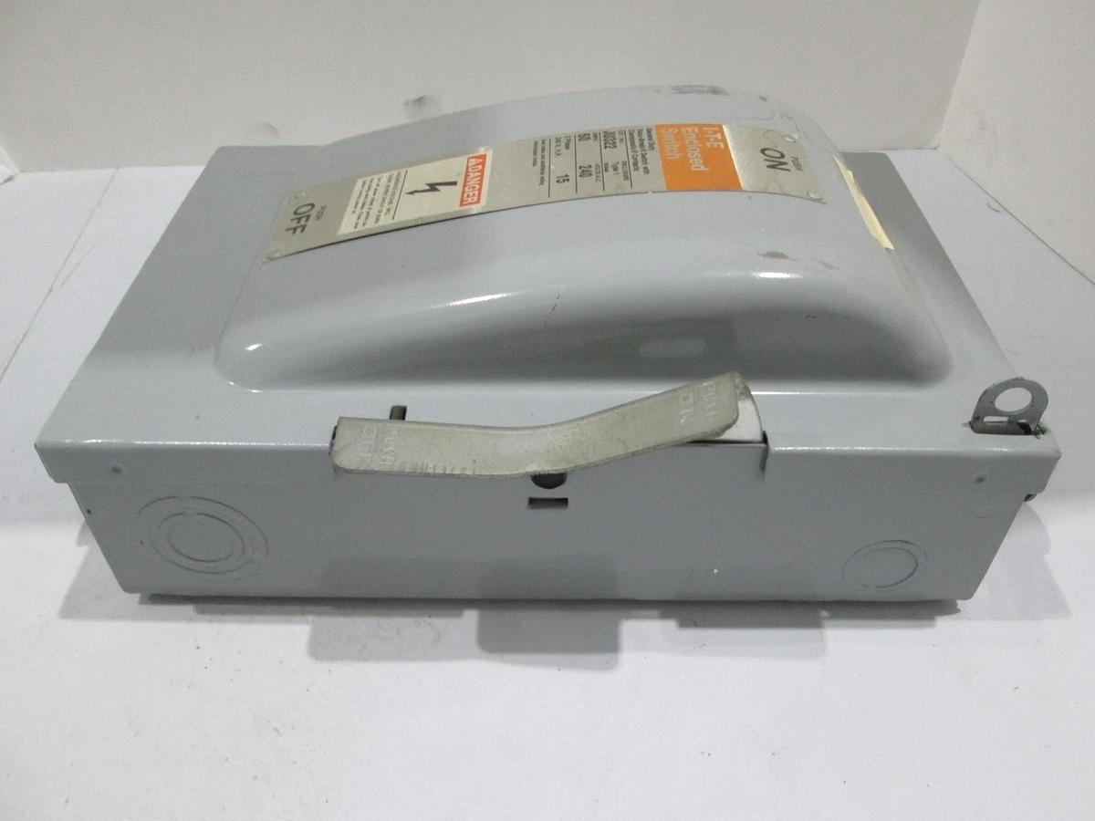 Used Siemens, I-T-E, JU322, Enclosed Switch, General Duty, Used