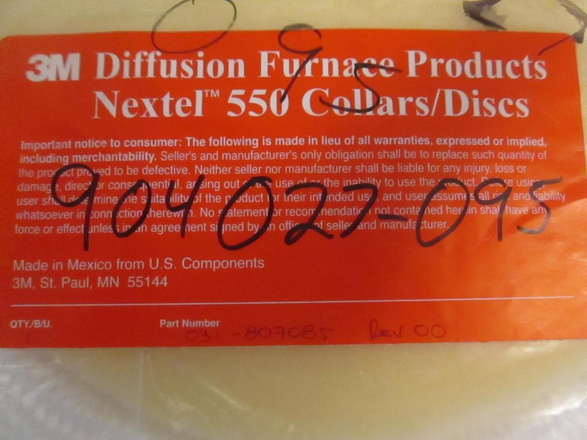 3M Diffusion Furnace Products, Nextel 550 Collar, 031-807085 2" X 9" X 12"