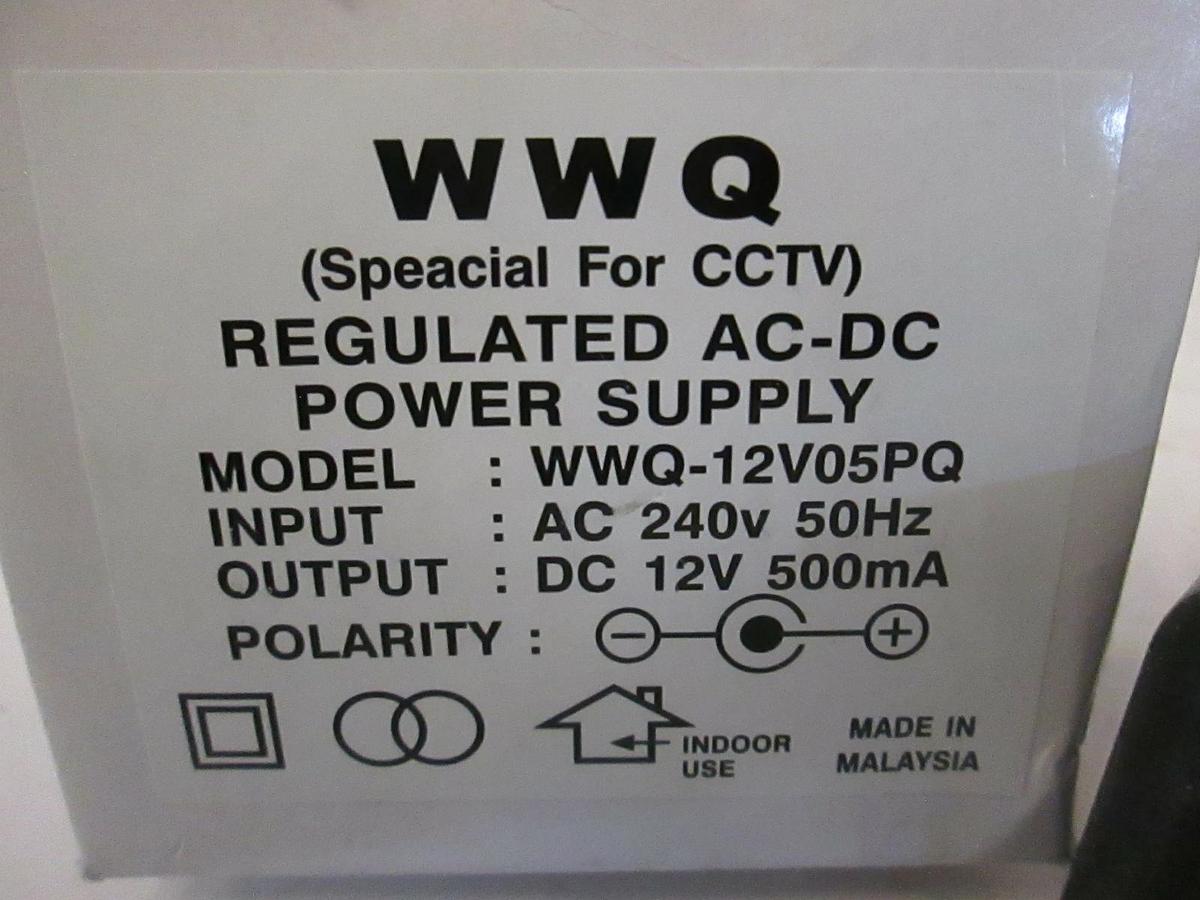 Used WWQ Regulated AC-DC Power Supply, WWQ-12V05PQ, NIB