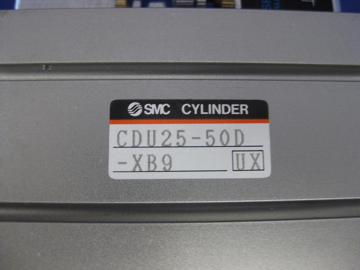 Used SMC CDU25-50D-XB9 Free Mount Cylinder, Used