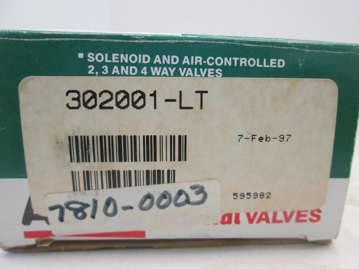 Asco Red Hat, Solenoid Rebuild Kit, 302-001LT, New