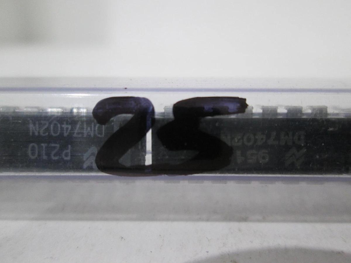 National Semiconductor, DM7402N, Integrated Circuit, New, Lot of 25