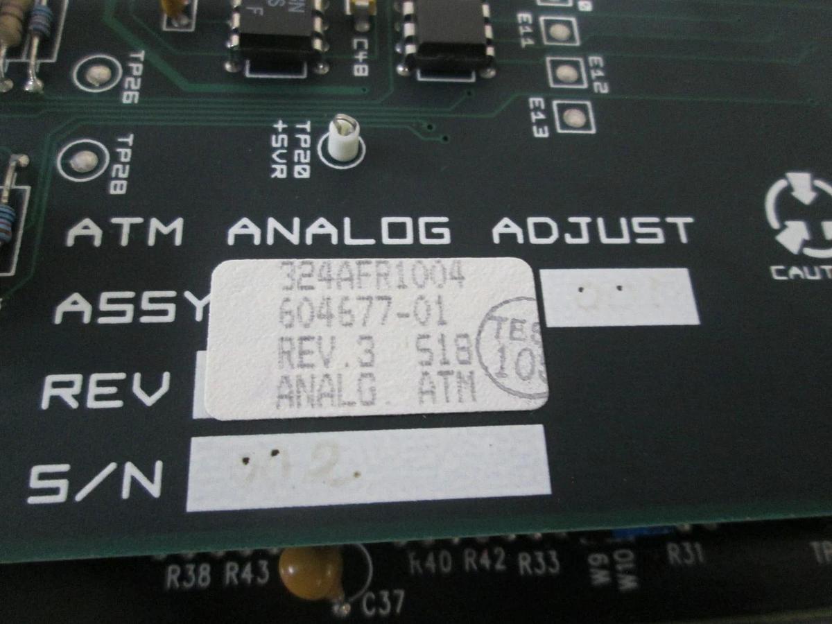 SVG Thermco, 604677-01, ATM Analog Adjust Oxide PCB Assy, New