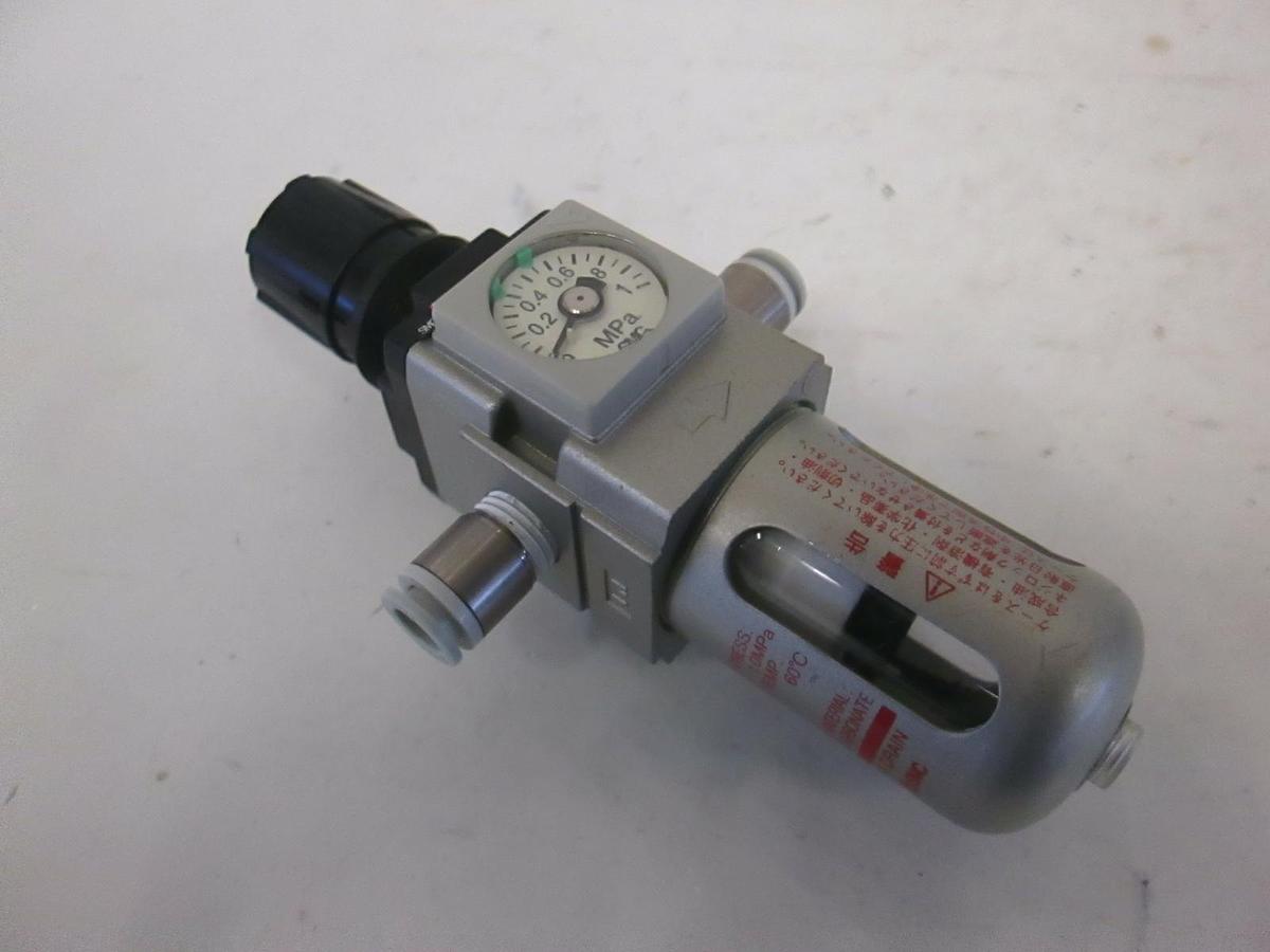 Used SMC, AW20-02E-C, Filter Regulator, Used