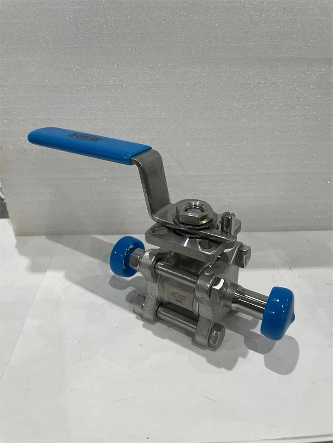 Used Dixon, 1/2"-C8M 1000WOG, Ball Valve, Clamp, Used