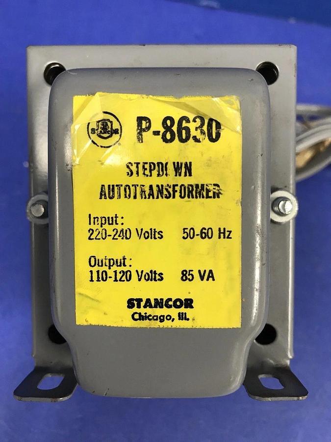 Used Stancor P-8630 Stepdown Autotransformer, Used