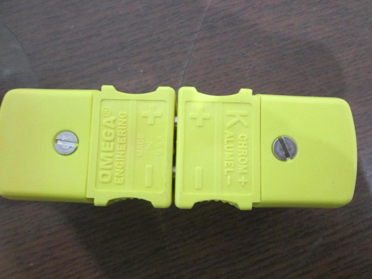 Used Omega, CAIN-18U-12-Dual, Quick Disconnect Thermocouple, Type K, Used
