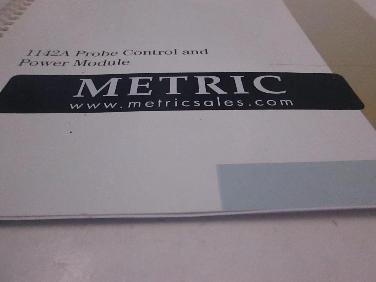 Used Agilent 1142A Probe Control and Power Module User and Service Guide, Used