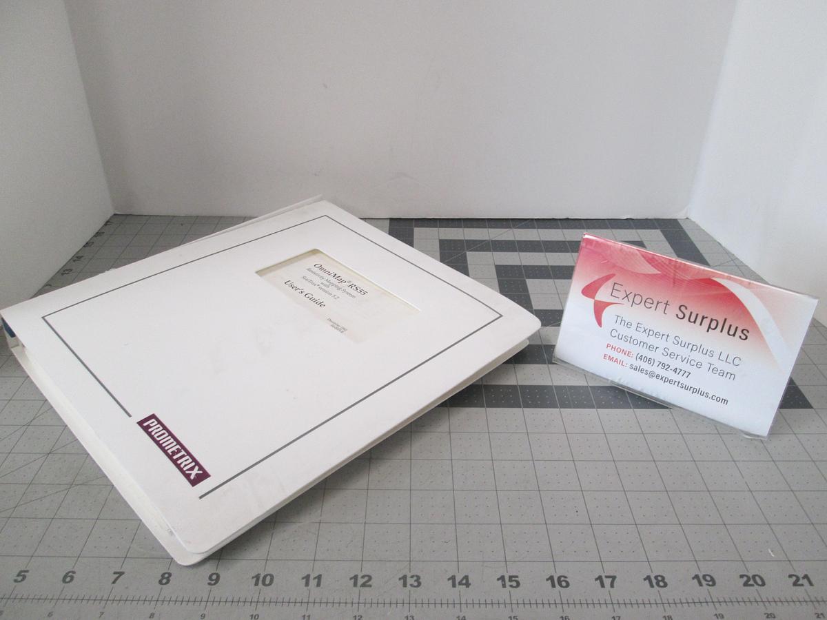 Used Tencore, OmniMap, RS55, User's Guide, Used