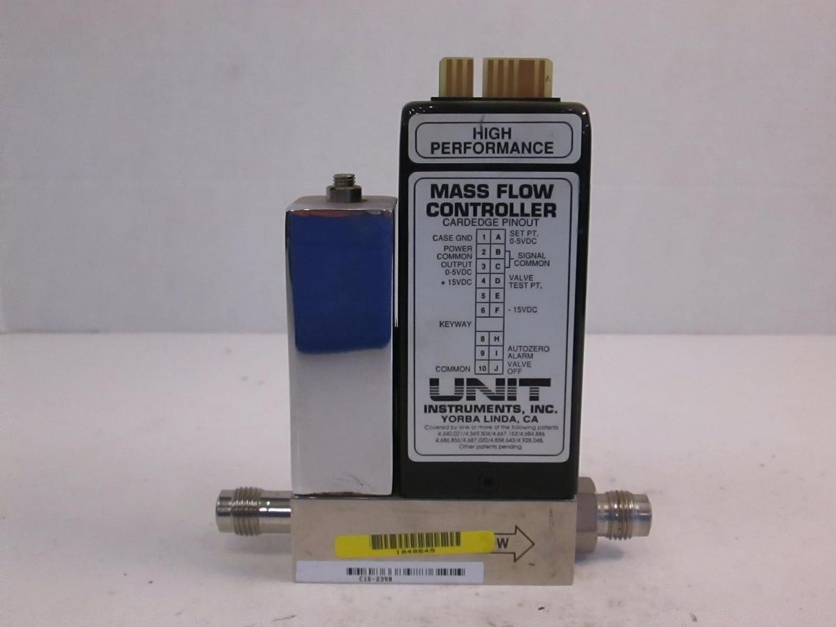 Used Unit UFC-1500A Mass Flow Controller, Gas, Ar, 3L