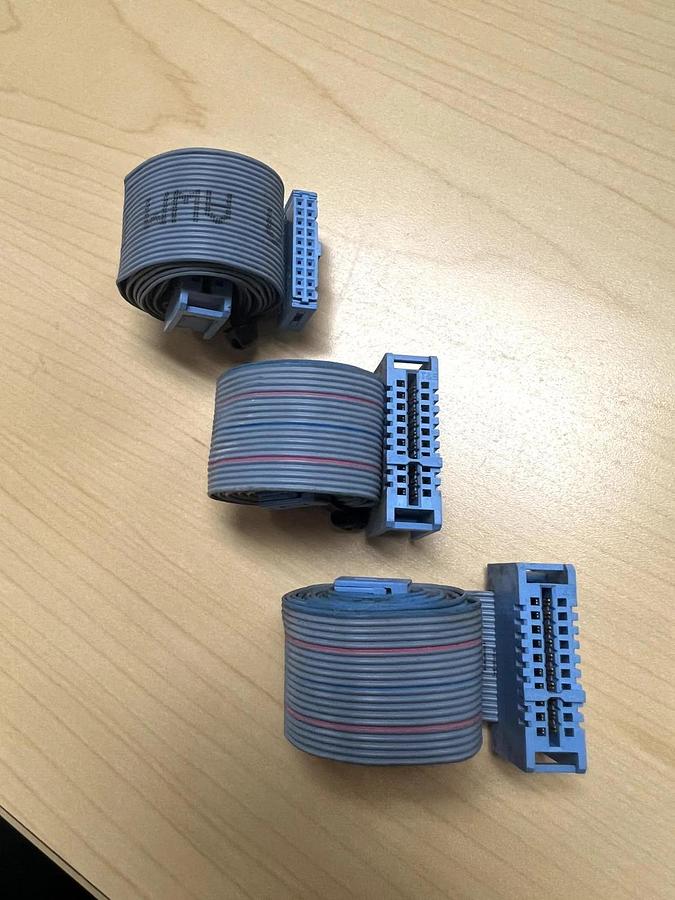 Used T&B/ Ansley SVG VTR Ribbon Cable 600157-06 REV-10 Lot of 3