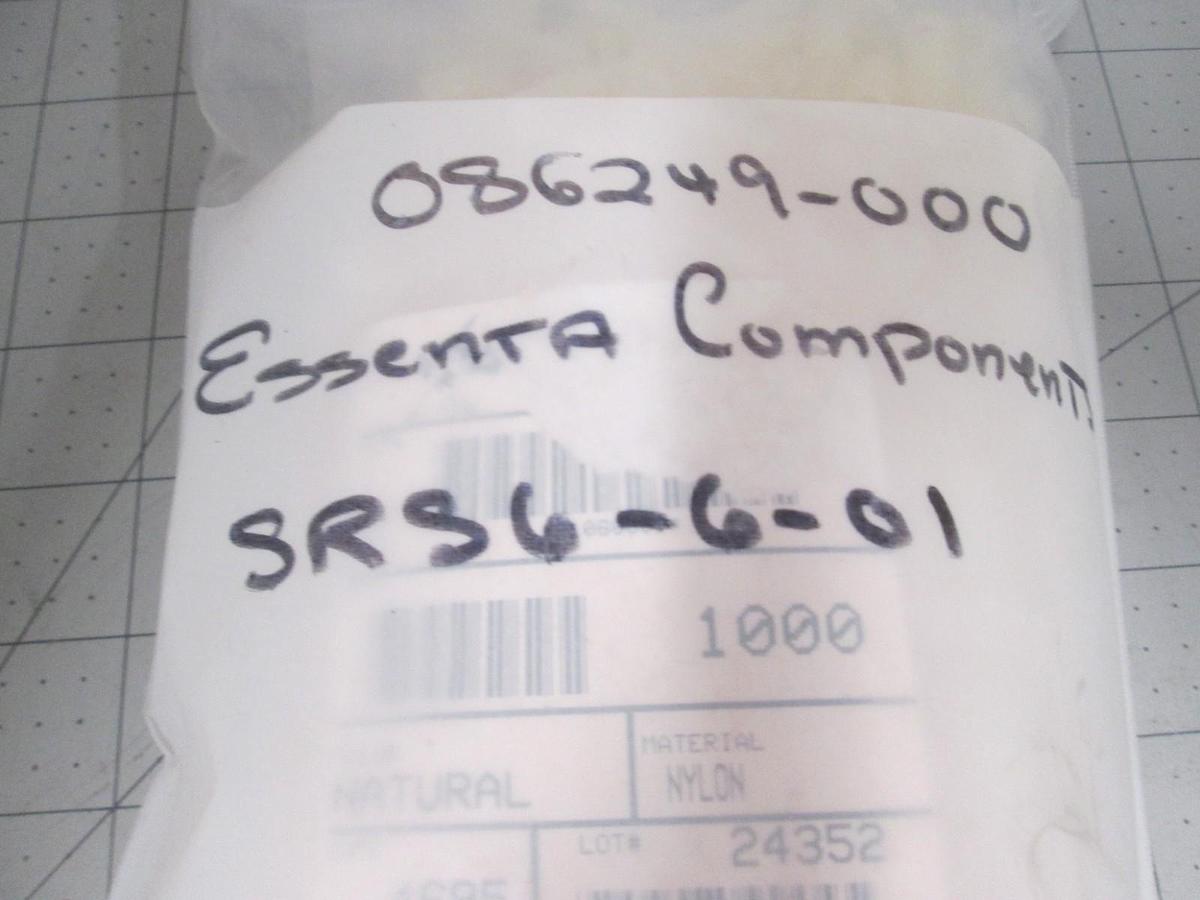 Essenta, SRS6-6-01, Alatec Standoff, Nylon, Snap Lock Screw MNT 3.8", Lot of1000