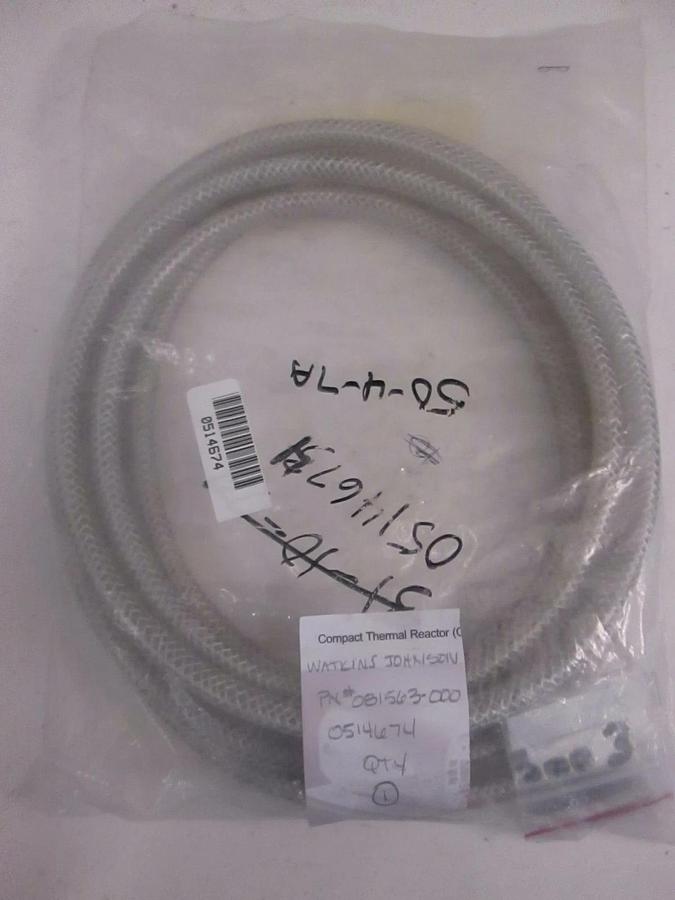 Watkins Johnson Hose 081563-000 3/16" I.D. Max 350 PSI, New