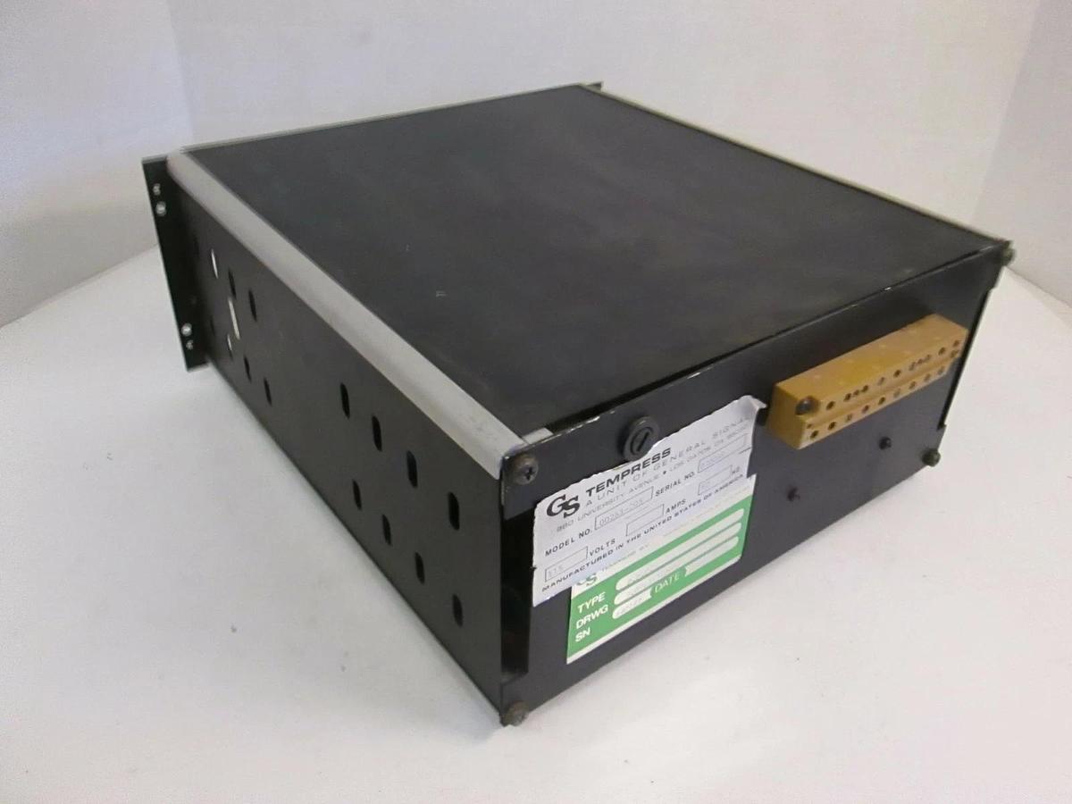 Used Tempress Model 00263-005 PCB Cage, 115V, 60Hz, Used
