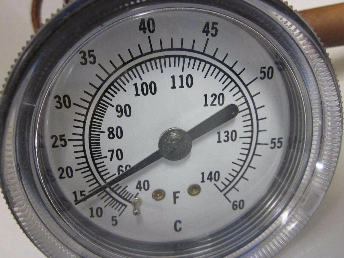 Temperature Gauge and Probe 5-60°C/ 40-140°F , Carlton Industries 51-X-OX-171 DS
