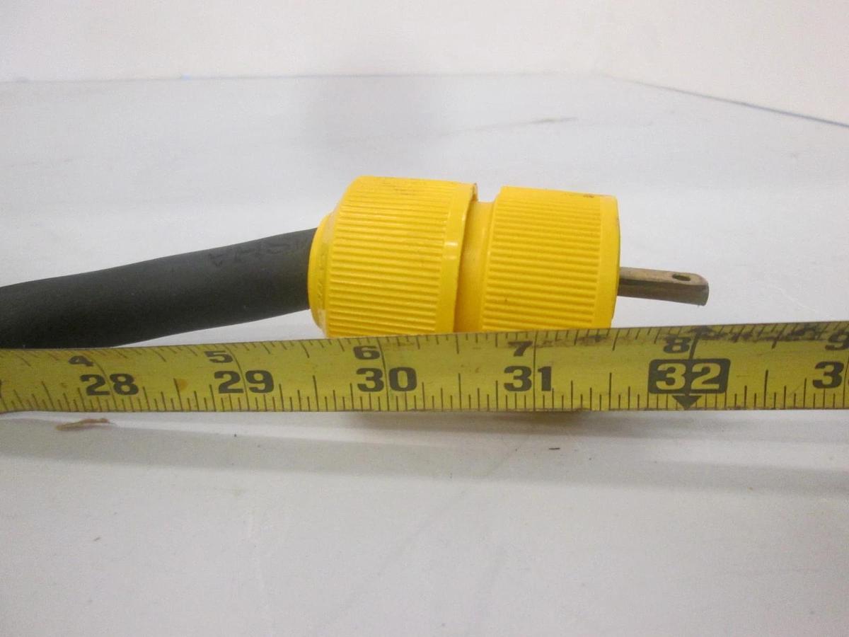 Used Carol, P-123-70-MSHA, Type SOW-A, 12/3, Power Cord Cable, 32", Used