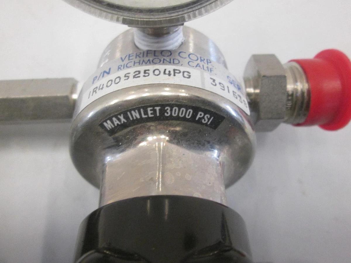 Used Gas Stick Assy, Asco Solenoid Valve 8210G87, Veriflo Regulator, 30-0-100, Used
