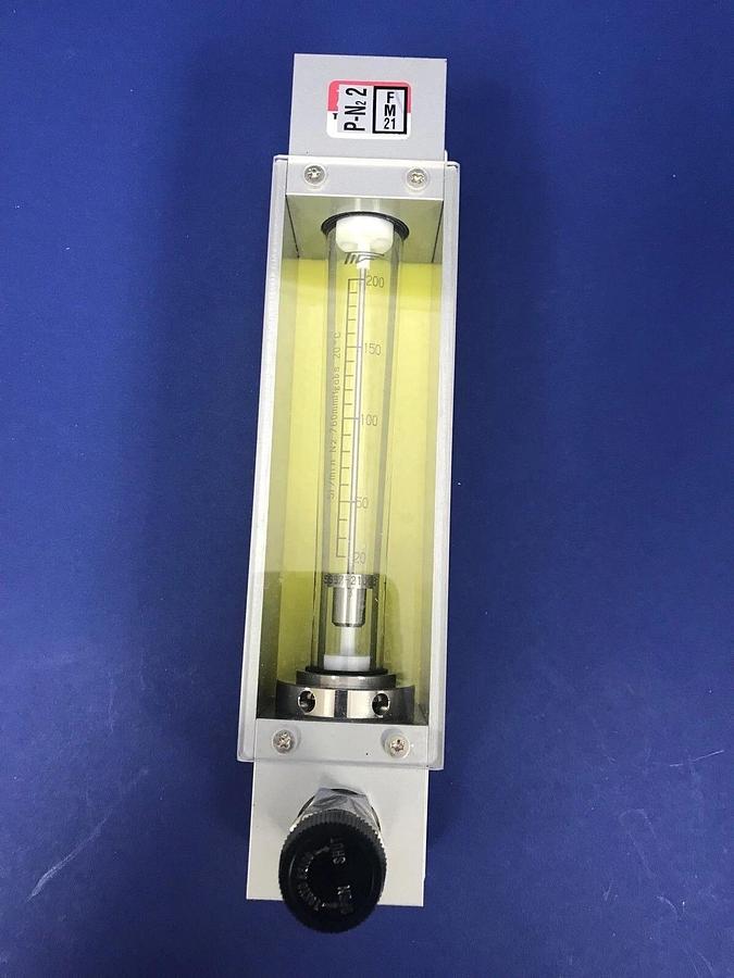 Used Tokyo Keiso Purge Meter, 20-200 Sl/Min N2, Used
