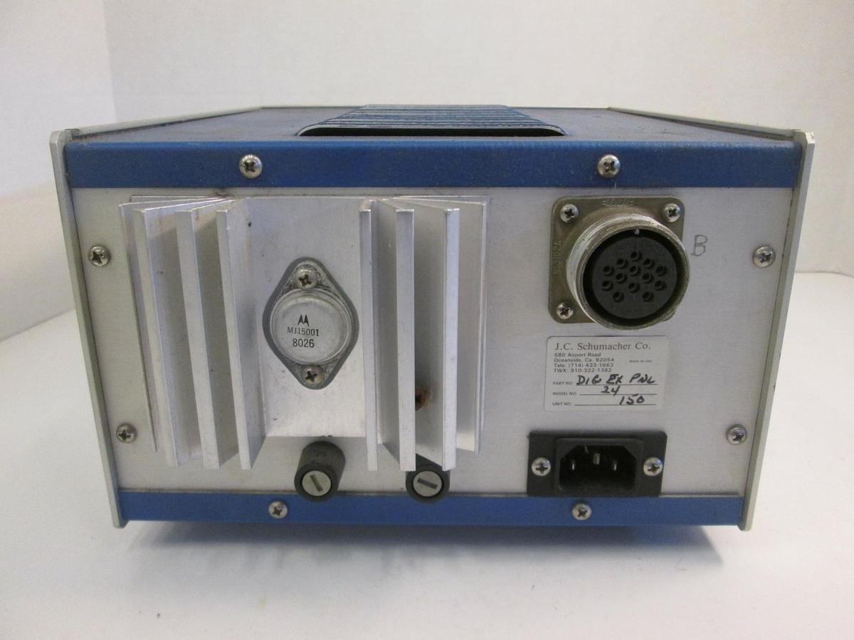 Used J.C. Schumacher Co. Model 24 Dig Ex PNL,13 Pin Connector, Used