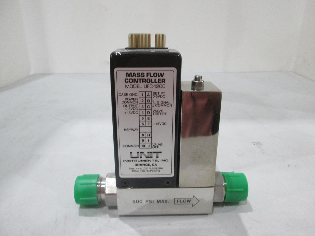 Used Unit, UFC-1200, He, 5 SLM, Mass Flow Controller, New