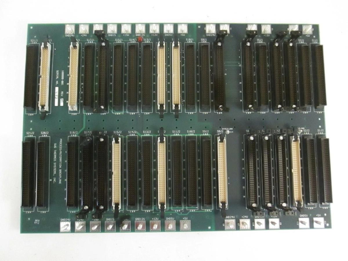 Used SPT Micro AVP 8000 168800-001, Process/Automation Backplane PCB, SPTS Thermal
