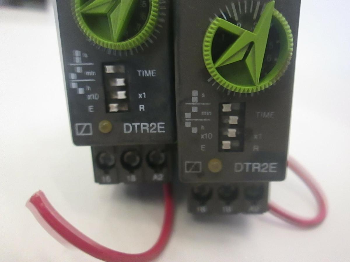 Used Tele Haas, Timer Relay, DTR2E, Used, Lot of 2