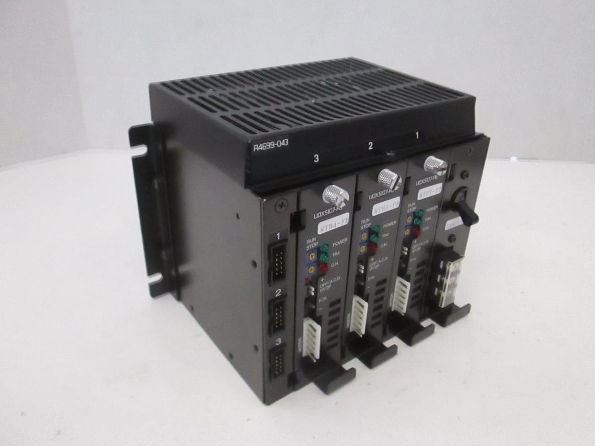 Used Oriental Motors EKS4005/UDX5107-A5 5 Phase Motor Driver w/ Fan and Housing Assy