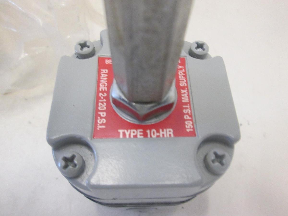 Used BELLOFRAM, 960-028-009, PRECSION PRESSURE REGULATER TYPE 10, 2-120PSI, New