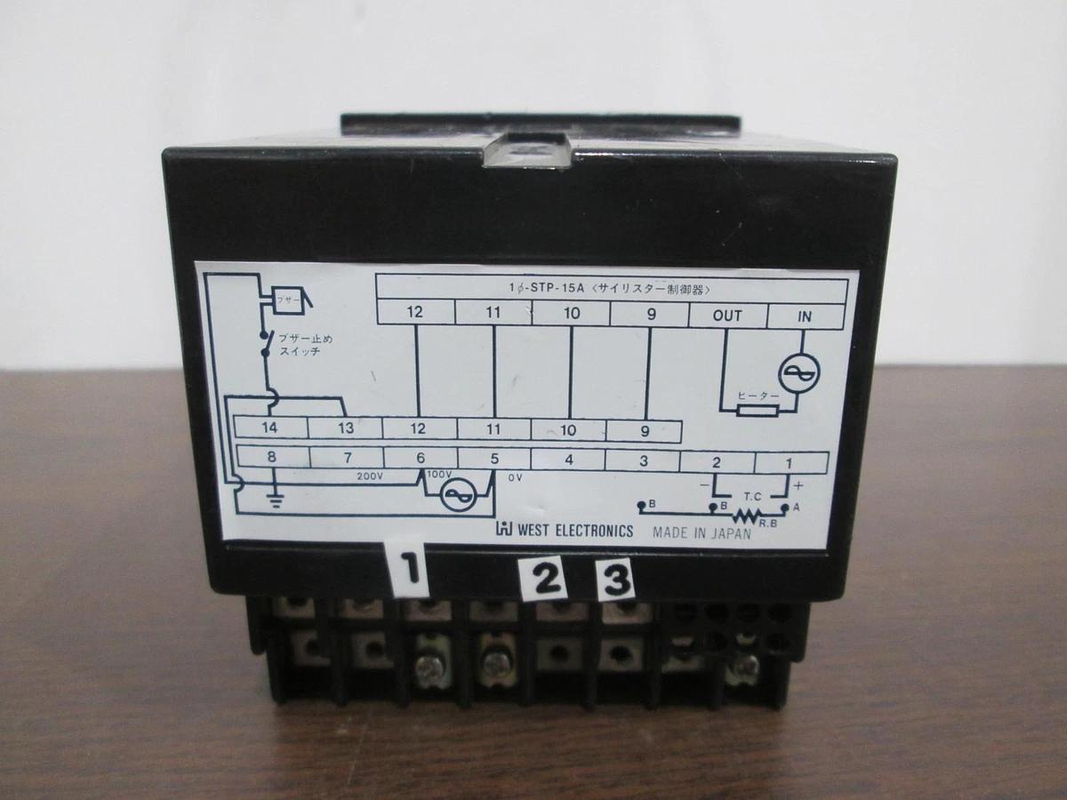 Used West Electronics, DD115-0504CTM, Temperature Controller, Used