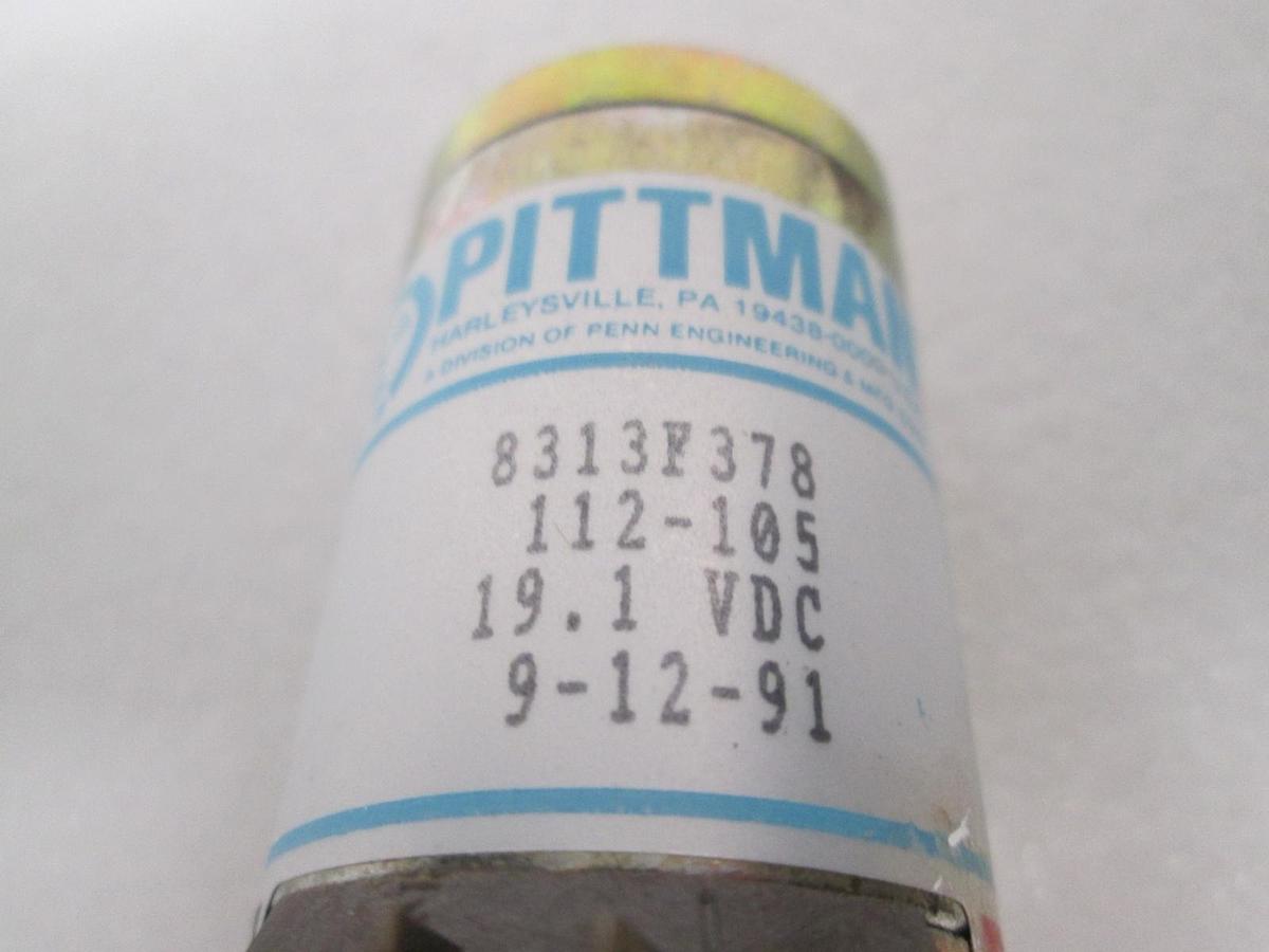 Pittman, 8313F378, Servo Motor, 19.1 VDC, New