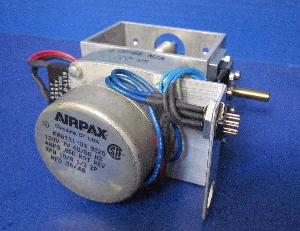 Varian 06887001 Motor Drive Control Assy w/ Airpax K86131-U4 Stepper Motor