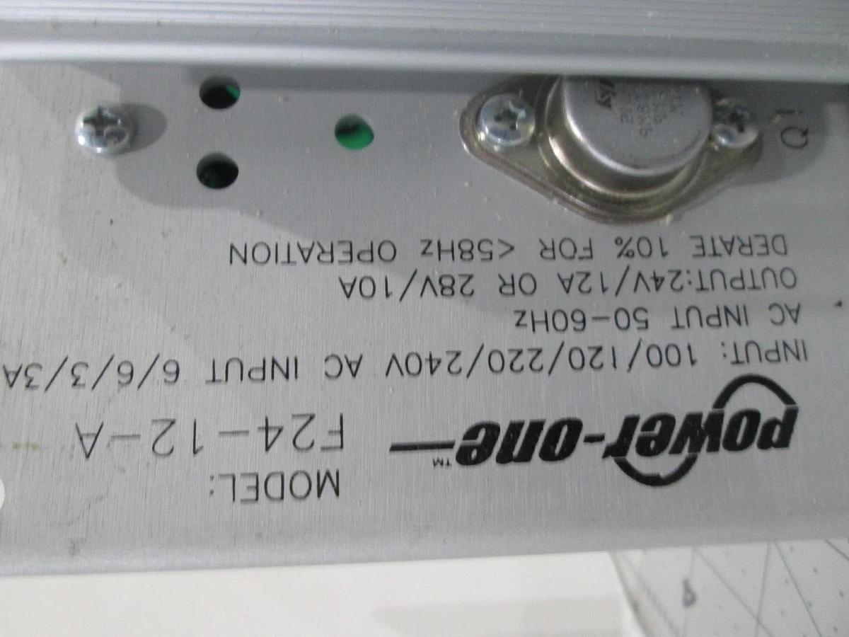 Used Power One, F24-12-A, Power Supply, Input 100/120/240V, 50/60Hz, Used